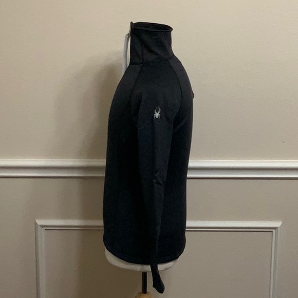 Spyder BANDITA 1/2 ZIP FLEECE top - Black - Picture 5 of 16